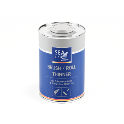 Ředidlo Topcoatu pro aplikaci natíráním